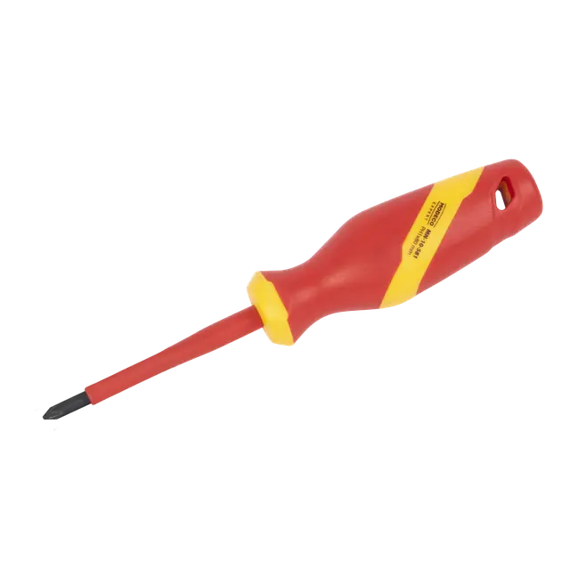 Wkrętak izolowany krzyżakowy PH1x80 mm 1000V Cr-V MN-10-581 RAWLPLUG