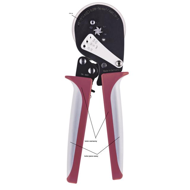 Praska tulejkowa sześciokątna 16mm2