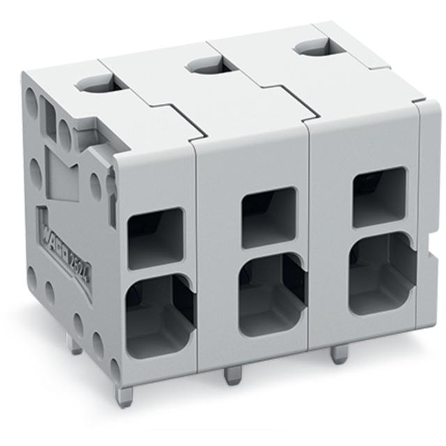 Złączka do płytek drukowanych 4mm2 RM 7,5mm 12-bieg szara /20szt./ 2624-1312 WAGO