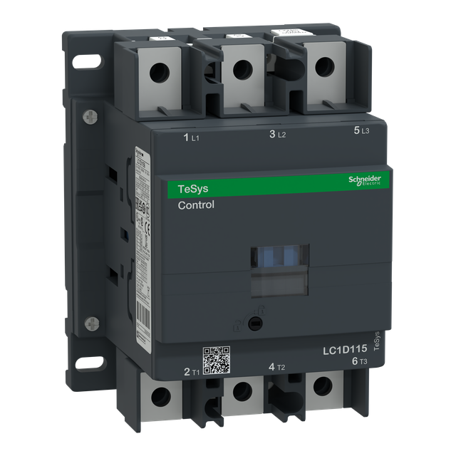 Stycznik mocy TeSys D [AC-3] 115A 3P 1Z 1R cewka 220V 50HZ LC1D1156M5 Schneider
