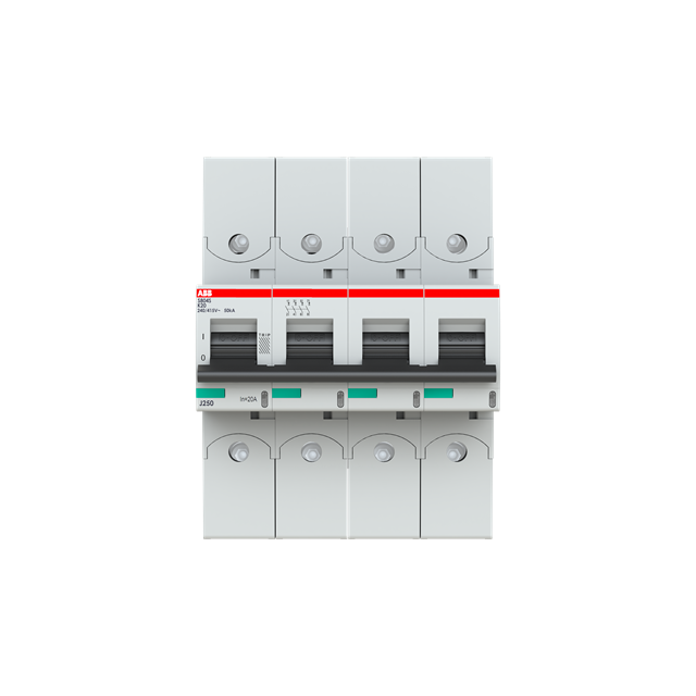 S804S-K20-R Wyłącznik nadprądowy 50kA 4P K20A 2CCS864002R0487 ABB