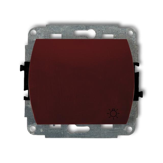 TREND Mechanizm łącznika zwierny światło podświetlanego brązowy