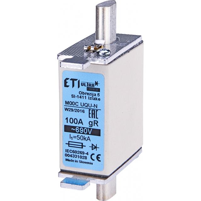 Wkładka topikowa ultraszybka M000UQU-N/63A 690V 004331026 ETI