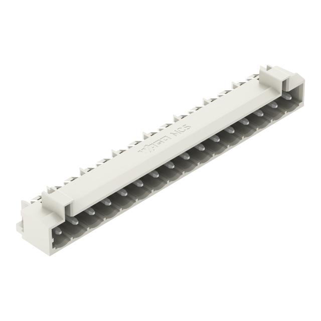 MCS-MIDI Classic wtyk 16-bieg. j-szary raster 5 mm /50szt./ WAGO