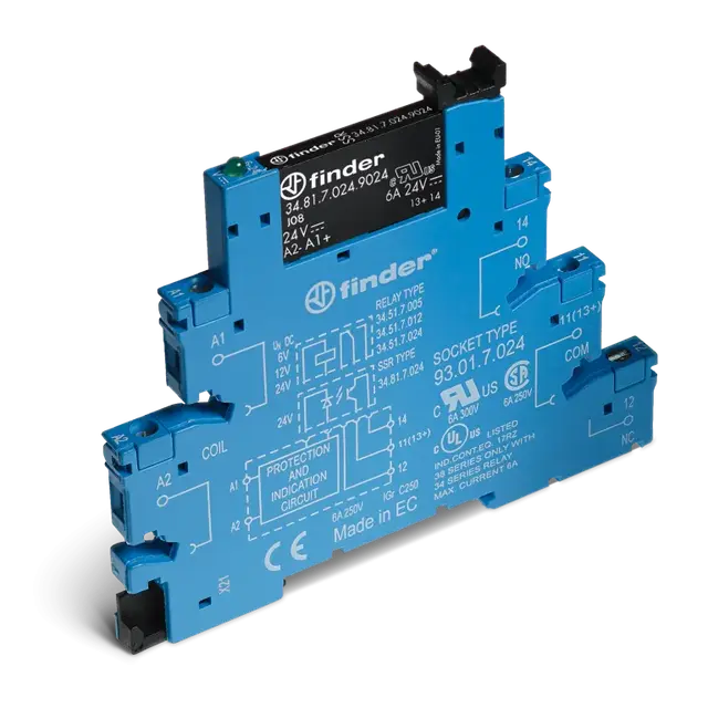 Przekaźnik interfejsowy SSR 1 Z; 2A; ster. 110…125V AC/DC; wyjście 12…275V AC, 38.81.0.125.8240