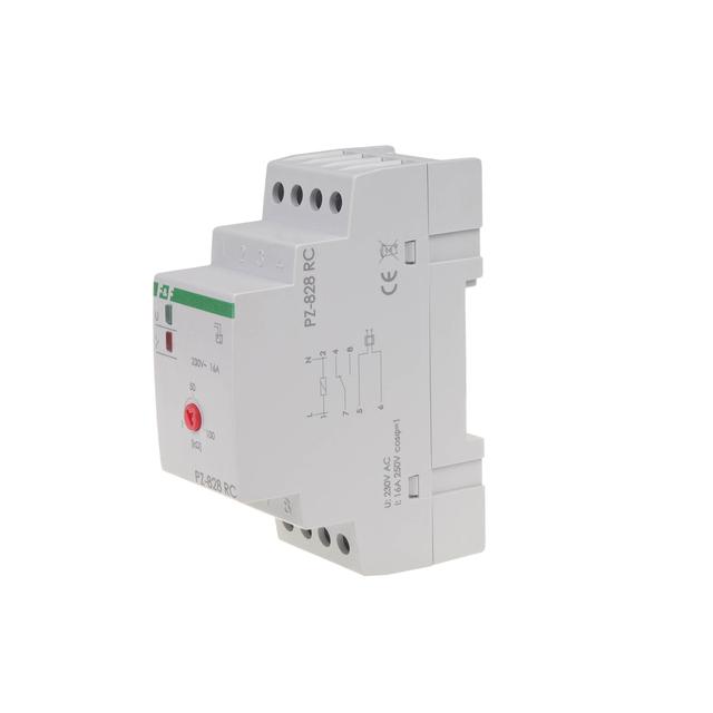 Przekaźnik zalania z regulacją czułości sondy PZ-828 RC montaz na szynie DIN,styk: 1Z/R 230V PZ-828RC F&F