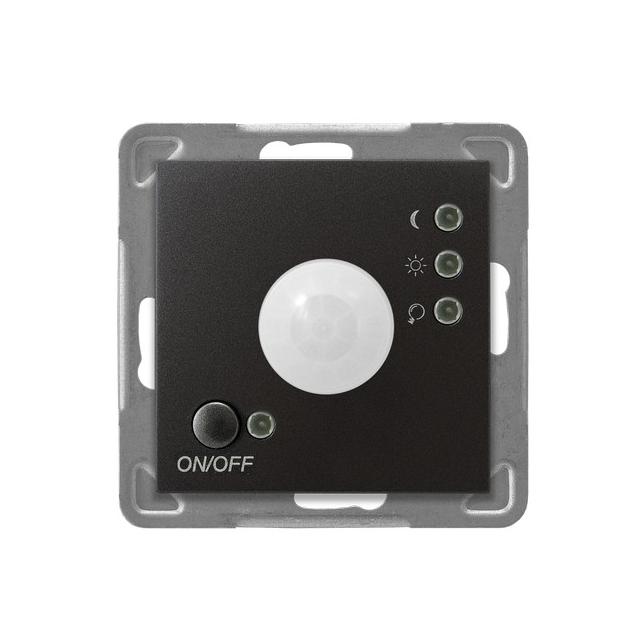 IMPRESJA Elektroniczny czujnik ruchu - kolor antracyt