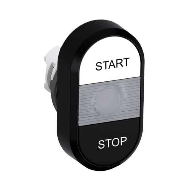 Przycisk podwójny START-STOP przezroczyste pole podświetlany MPD8-11C