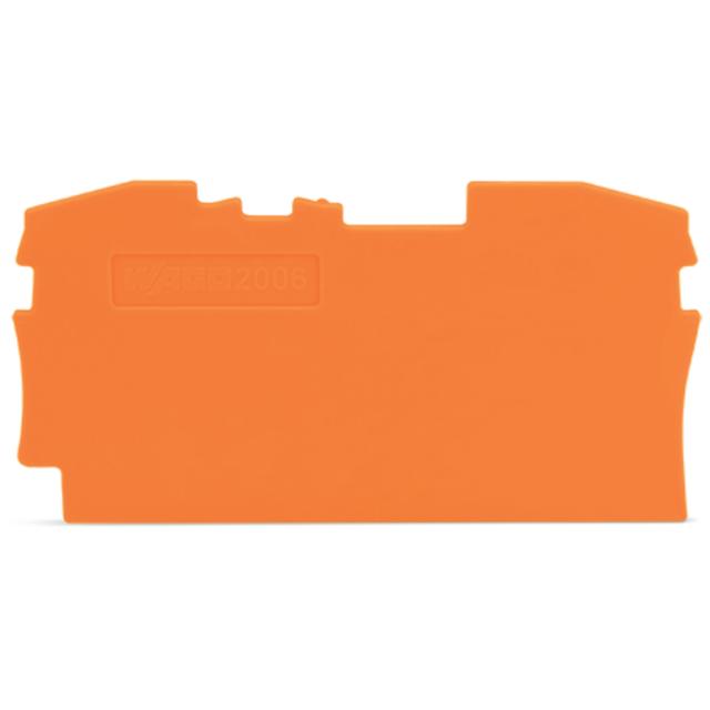 Ścianka końcowa pomarańczowa TOPJOBS /25szt./ 2006-1292 WAGO