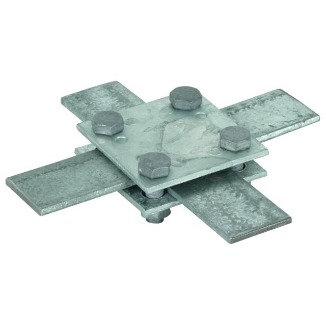 Zacisk krzyżowy wg DIN 48845 H, St/tZn