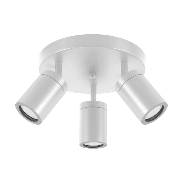 Kinkiet łazienkowy oprawa ścienno-sufitowa TENOR GU10 3C WHITE 04074 IDEUS