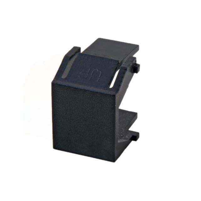 Zaślepka RJ45 do adapterów keystone czarna 100 szt.