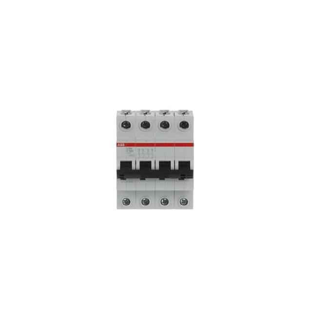 S204-C100 Wyłącznik nadprądowy 6kA 4P C100A 2CDS254001R0824 ABB
