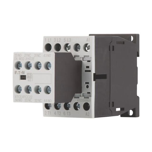 Stycznik mocy 12A 3P 230V AC 2Z 2R DILM12-22(230V50HZ,240V60HZ) 106362 EATON