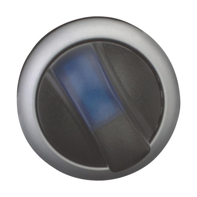 M22-WLKV-B Przełącznik 2 położeniowy niebieski bez samopowrotu i z możliwością podświetlenia 284397