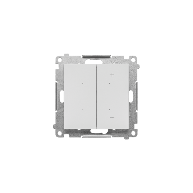 Simon 55 DIMMERW – Ściemniacz do pasków LED-owych sterowany smartfonem Jasnoszary mat