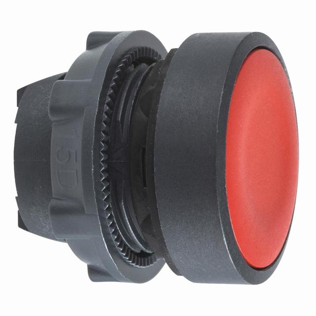 Harmony XB5 Przycisk płaski z mechanizmem push push czerwona plastikowa ZB5AH04 Schneider