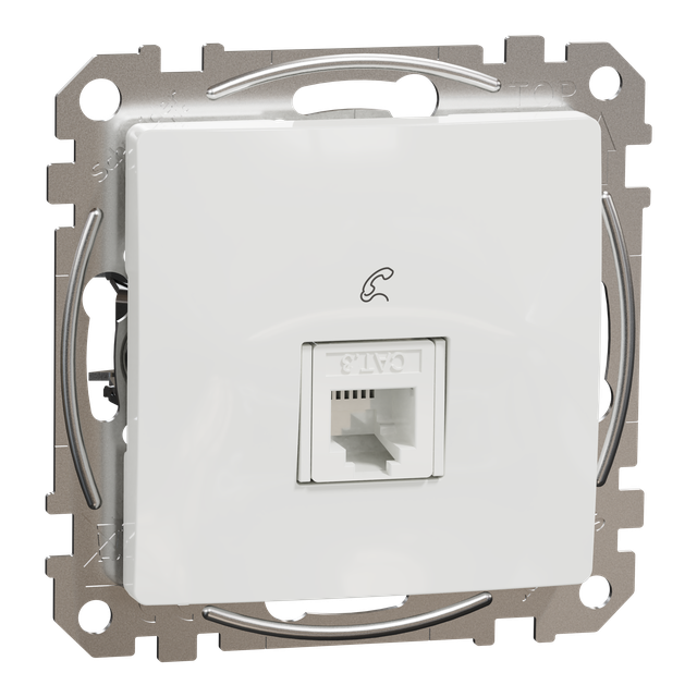 Sedna Design & Elements Gniazdo telefoniczne RJ11 białe SDD111491 SCHNEIDER