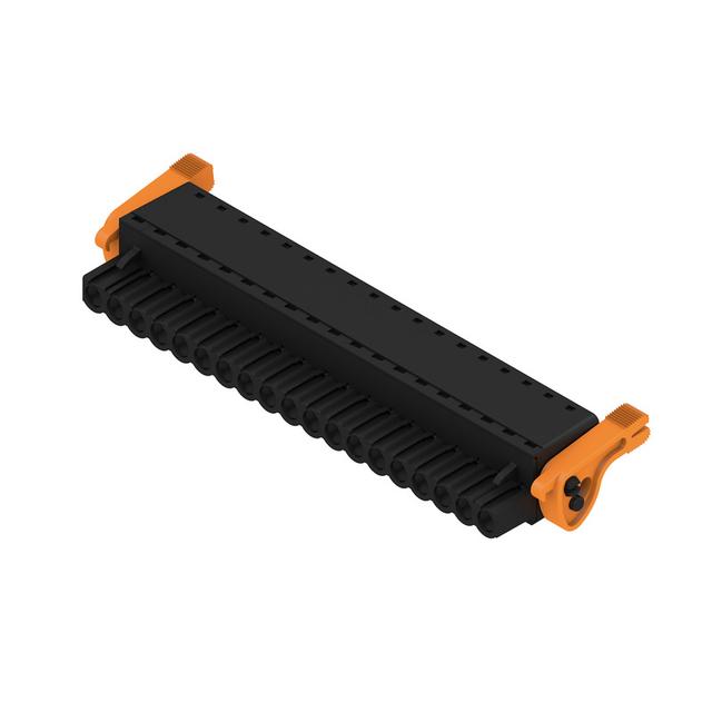 BLF 5.08HC/19/180LR SN BK BX Wtyk PCB (złącze wiązki), 5.08 mm, Liczba biegunów: 19, PUSH IN, Złącze sprężynowe /12szt./ 1014310000 WEIDMÜLLER