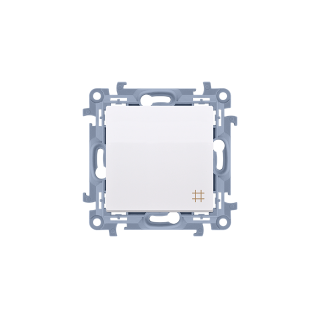 Simon 10 Łącznik krzyżowy zaciski śrubowe biały CW7.01/11 KONTAKT