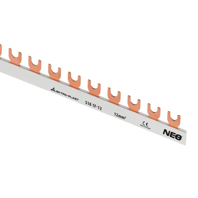 Szyna łączeniowa widełkowa 1P 18M S18 1F-12 45.308 OPATÓWEK