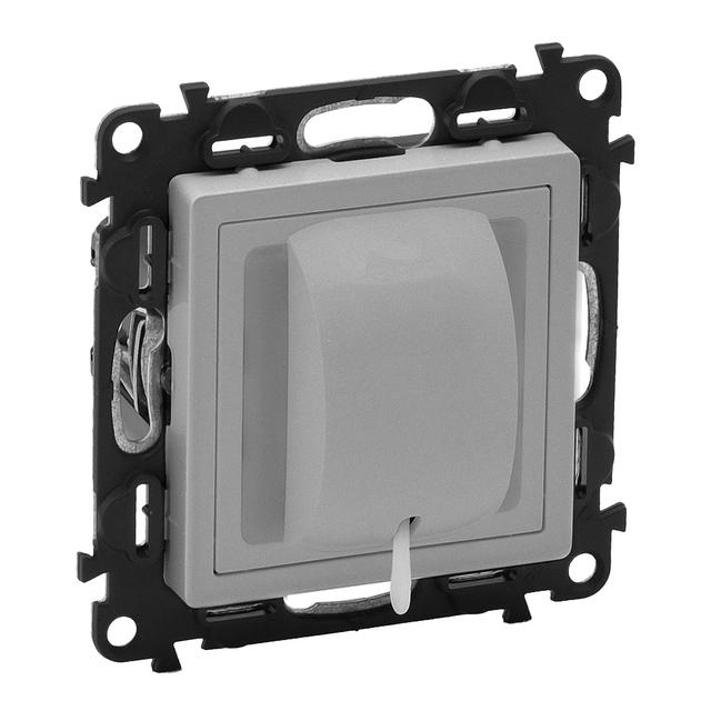 VALENA LIFE PRZYCISK PRZEŁĄCZY CIĘGNOWY NO/NC ALUMINIUM 6 A - 250 V~, Legrand