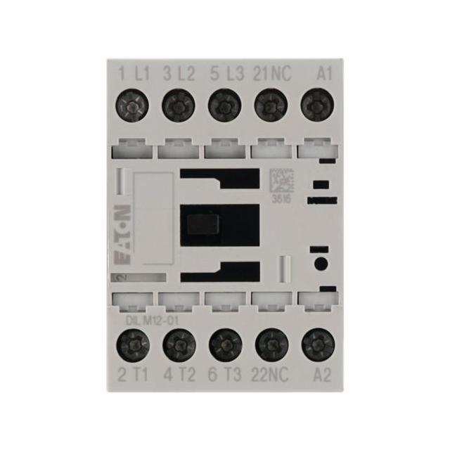 Stycznik mocy 12A 3P 24V AC 0Z 1R DILM12-01(24V50/60HZ) 276869 EATON