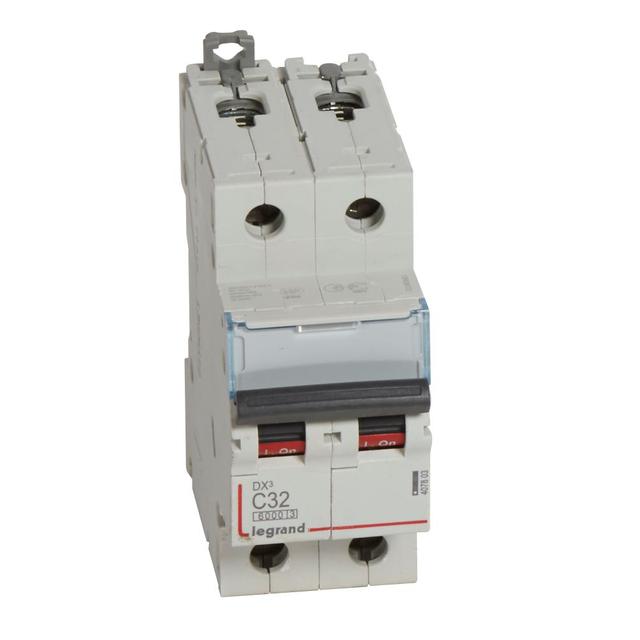 Wyłącznik Nadprądowy S 302 2P C32A 6kA DX3 407803 LEGRAND