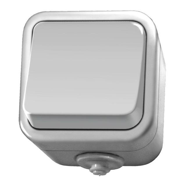 DELFINA Łącznik jednobiegunowy - kolor biały