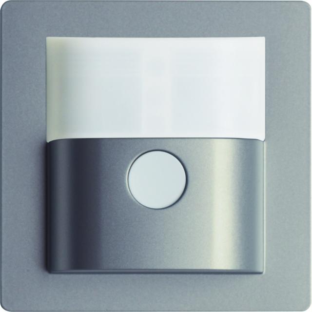 BERKER Q.x Nasadka czujnika ruchu 2,2 m aluminium aksamit lakierowana 85342124 HAGER