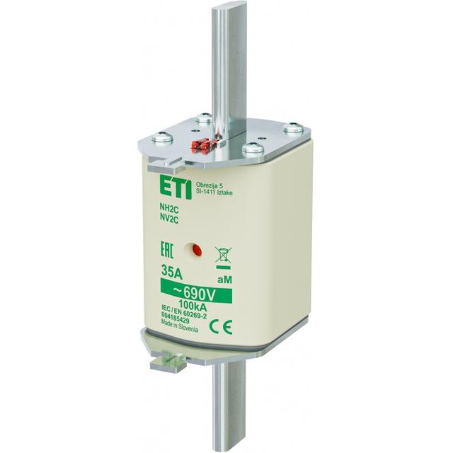 Wkładka topikowa NH silnikowa KOMBI NH2C aM 35A 690V 004185429 ETI
