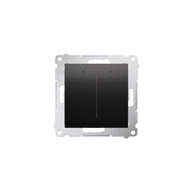 Simon 54 GO Sterownik przyciskowy oświetleniowy - 2 wyjścia 5A sterowany WiFi 230V antracyt