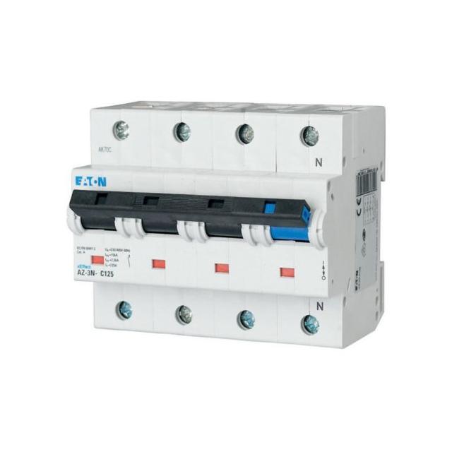 AZ-3N-D100 Wyłącznik nadprądowy 25kA D100A 3P+N 211829 EATON