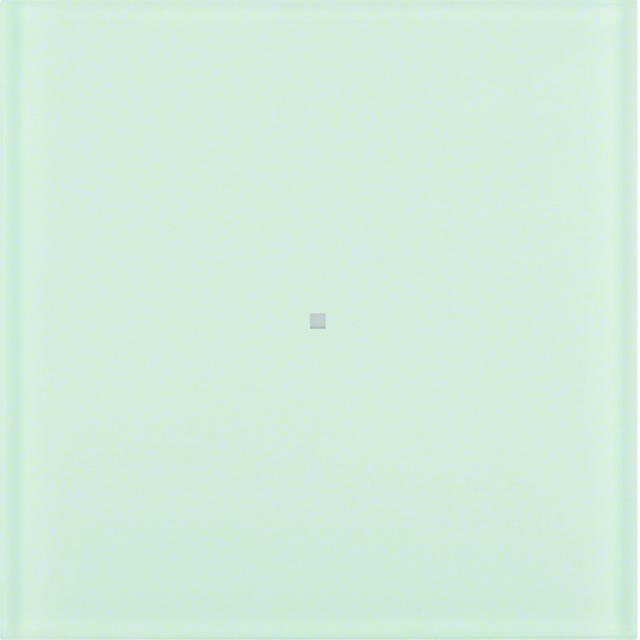 BERKER B.IQ Przycisk pojedynczy komfort szkło białe 75161590 HAGER