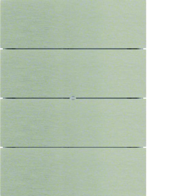 BERKER B.IQ Przycisk poczwórny standard stal szlachetna nierdzewna 75164093 HAGER