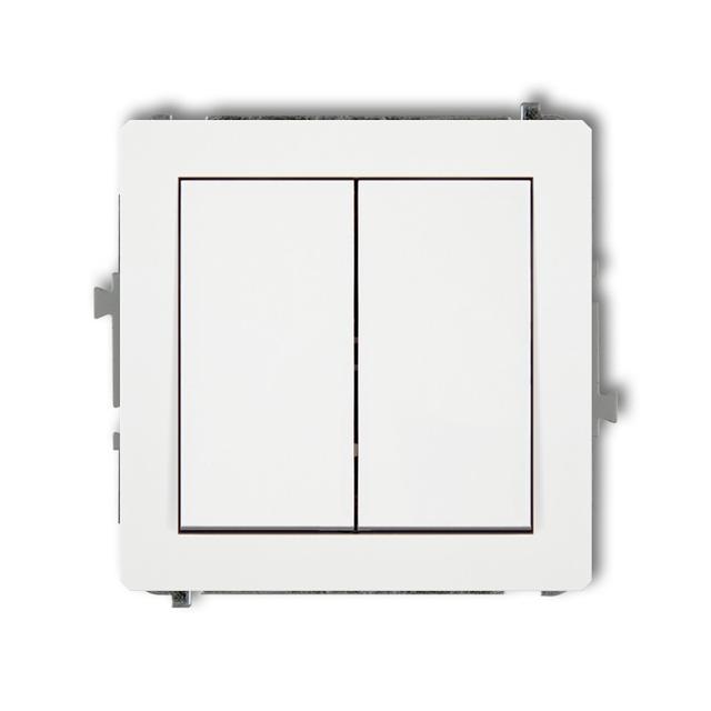 DECO Mechanizm łącznika świecznikowego biały