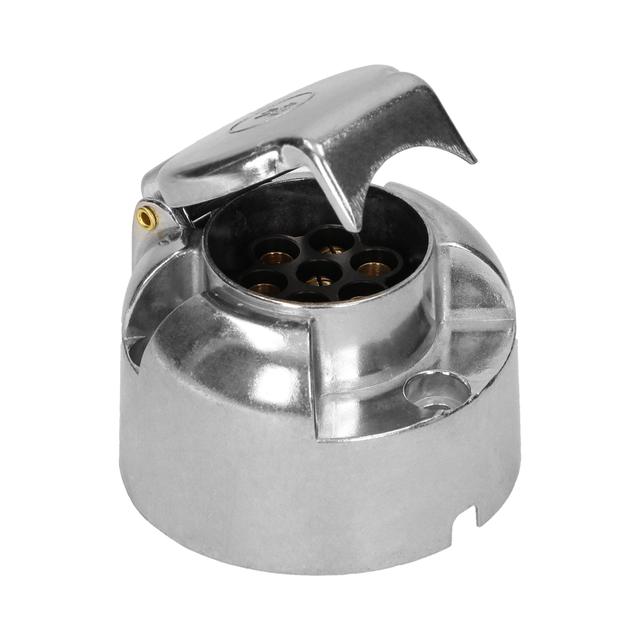 Gniazdo przyczepy aluminiowe 7 pinów 12/24V OR-AE-1387 ORNO