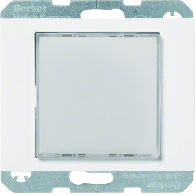 K.1 Sygnalizator świetlny LED podświetlenie białe, biały połysk