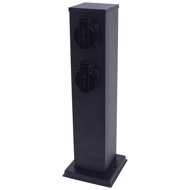 MILAGRO Słupek Ogrodowy Electric 40cm 2 Gniazda