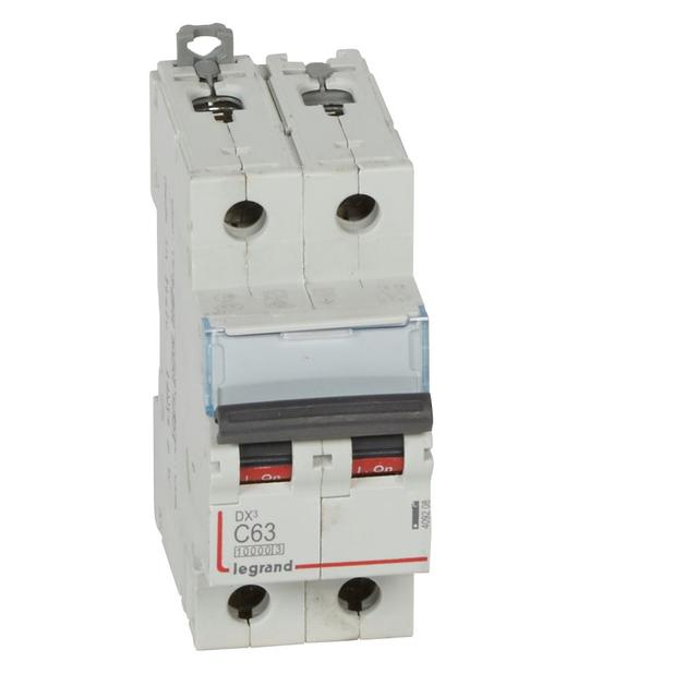 Wyłącznik Nadprądowy S 312 2P C63A 10000A DX3 409208 LEGRAND