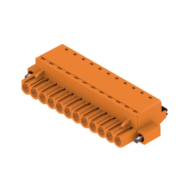 BLF 5.00HC/12/180F SN OR BX Wtyk PCB (złącze wiązki), 5.00 mm, Liczba biegunów: 12, PUSH IN, Złącze sprężynowe /24szt./ 1017540000 WEIDMÜLLER