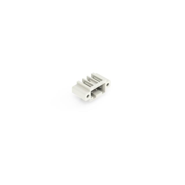 Wtyk THT 1.0x1.0mm solder pin konstrukcja kątowa jasnoszary /200szt./ 734-163/108-000 WAGO