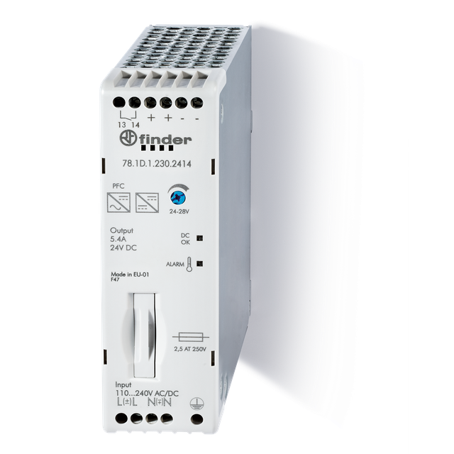 Zasilacz impulsowy 5A 130W PFC (78.1D.1.230.2415) 78.1D.1.230.2415 /5szt./ FINDER