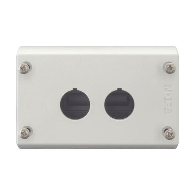 M22-I2 Obudowa kasety 2-otworowa 22mm szara IP67 216537 EATON