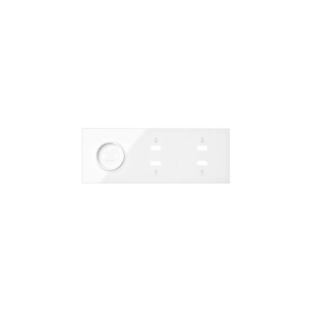 Simon 100 Panel 3-krotny: 1 gniazdo + 1 HDMI + 1 USB + 1 HDMI + 1 USB biały 10020318-130 KONTAKT