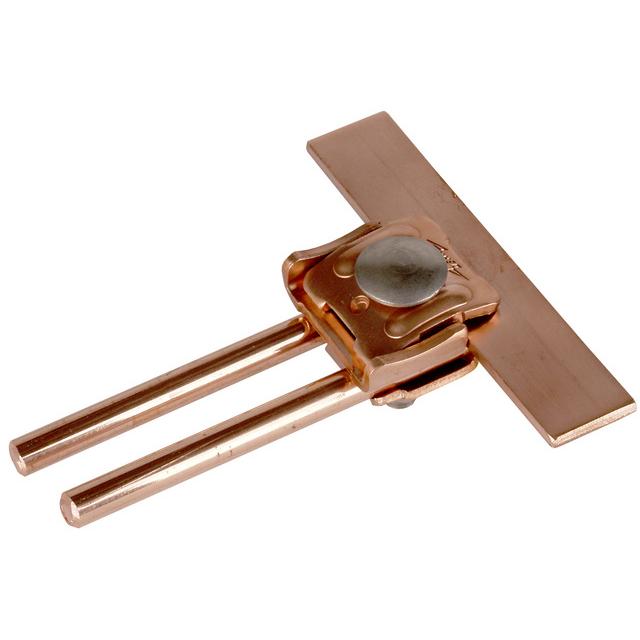 Zacisk krawędziowy podwójny 0,7-8 mm, Cu