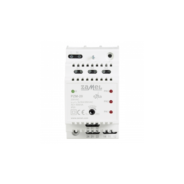 PRZEKAŹNIK ZALANIA 3-POZIOMOWY TYP: PZM-20