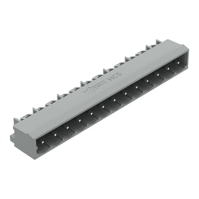 MCS-MIDI Classic wtyk 13-bieg. szary raster 5 mm /50szt./ WAGO