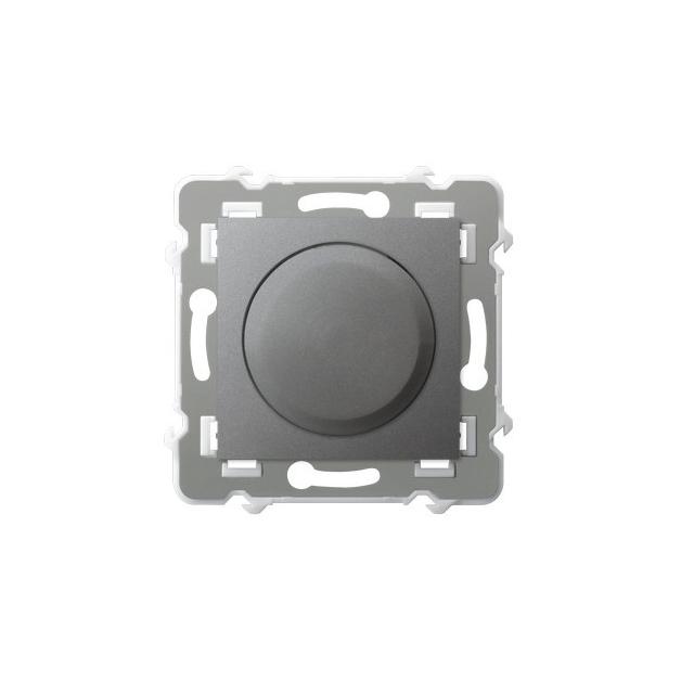 SZAFIR Ściemniacz uniwersalny do obciążenia żarowego, halogenowego oraz LED - kolor szary mat