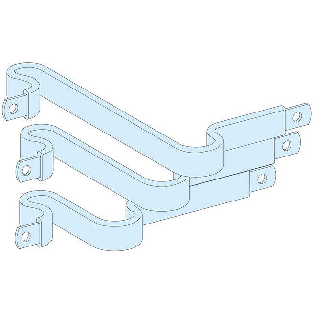 Rozdzielnice PrismaSet, przyłącza do mocowanego poziomo aparatu NSX-INS250 250A 3P